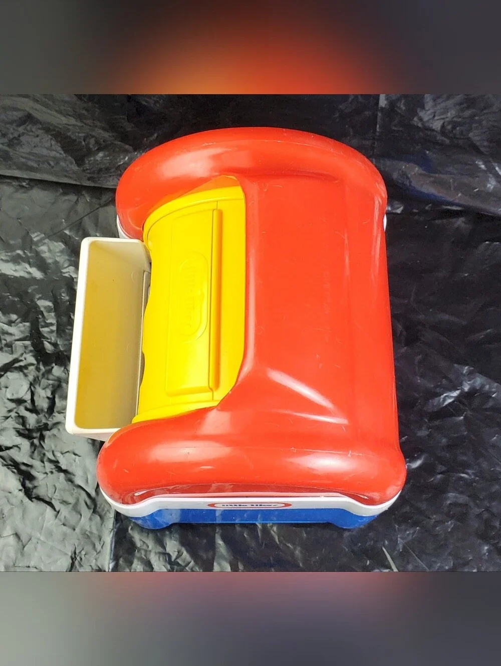 Little Tikes Vintage Mailbox Shape Sorter Toy w/ 3 Shapes 1528 USA Made - GUC